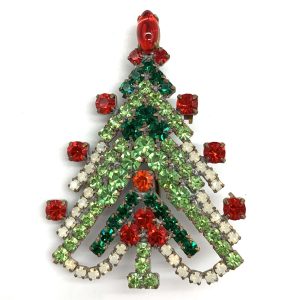 Weihnachtsbaum Brosche – A47