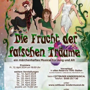 Plakat „Die Frucht der falschen Träume“